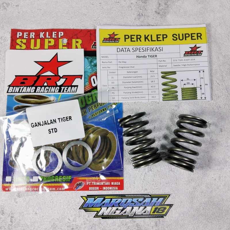 PER KLEP TIGER BRT PER KLEP SUPER PROGRESIF TIGER GL MP MARQSAH SHOP RACING