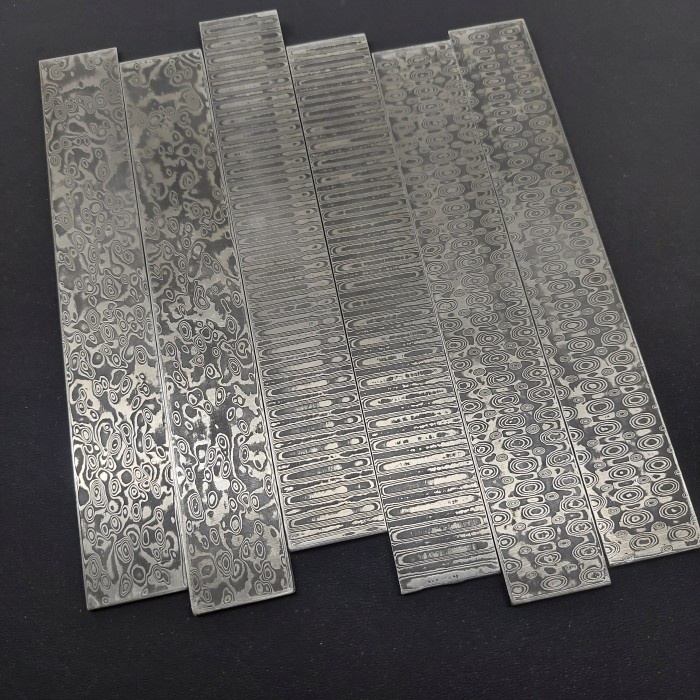 damascus steel plat baja sanmai stainless VG10 core hardened -+ 58HRC