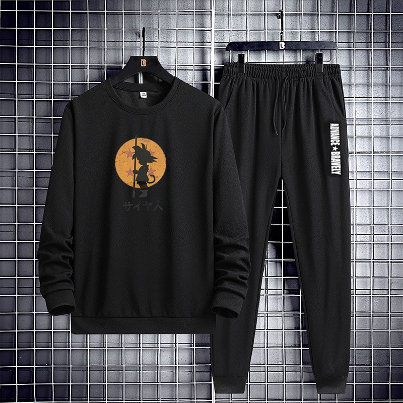 HBM-Sweater Pria SET /jaket pria / Hoodie Pria Olahraga rekreasi Samurai Sweater Fleece / CELANA TRA