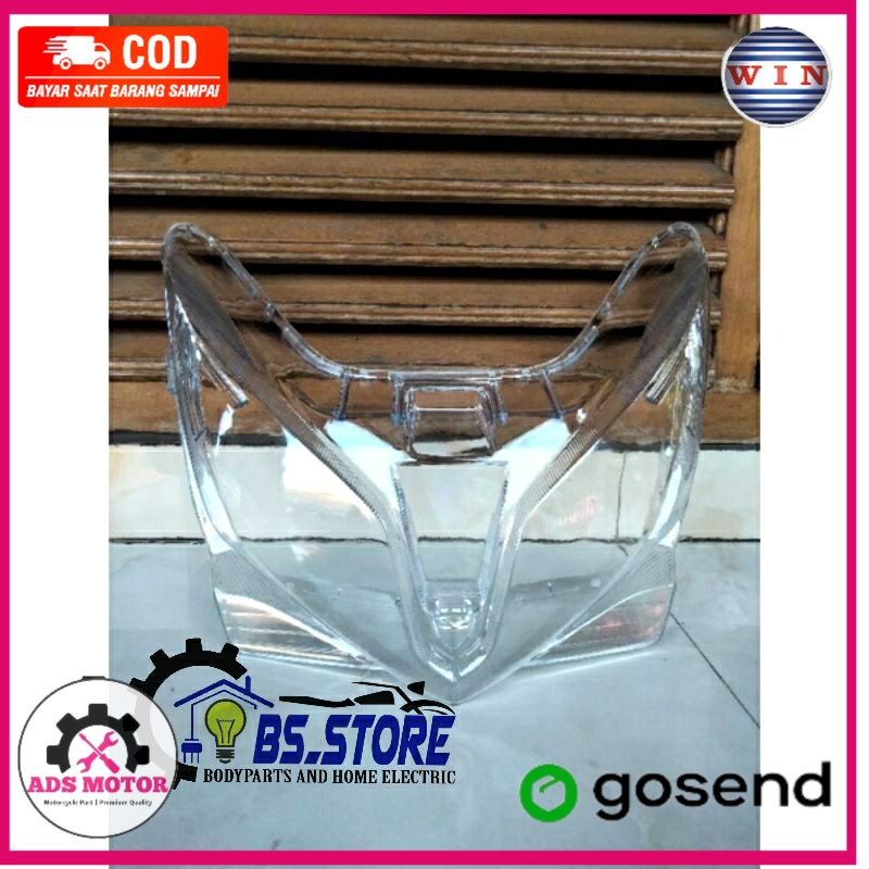 MIKA KACA LAMPU DEPAN VARIO TECHNO 125 2012 2013 2014 / vario 125 lama / honda vario techno 125