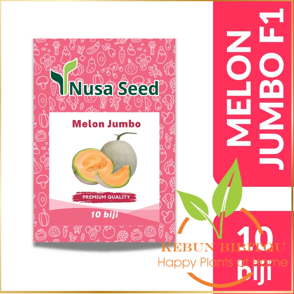 Benih Bibit Melon Jumbo F1 Hibrida