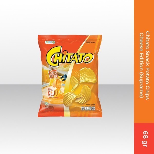 

Chitato Snack Potato Chips Cheese Edition (Supreme) 68gr