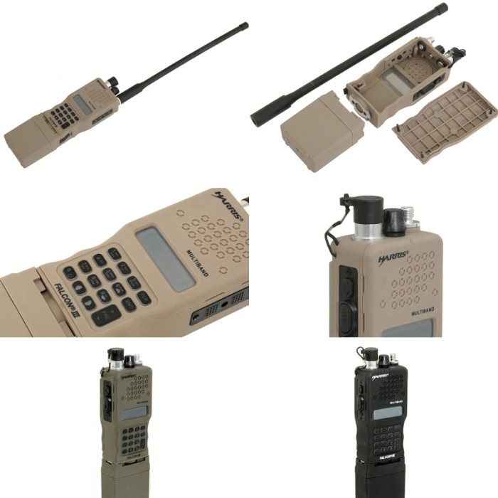 PRC-152 Dummy Radio PRC 152 Harris Tactical Case AEG GBBR FMA