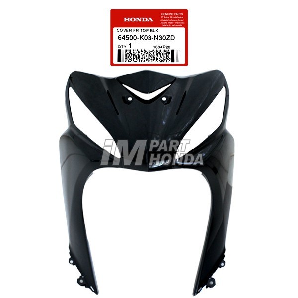 64500-K03-N30ZD Cover Front Panel Tameng Depan Revo Fi Hitam