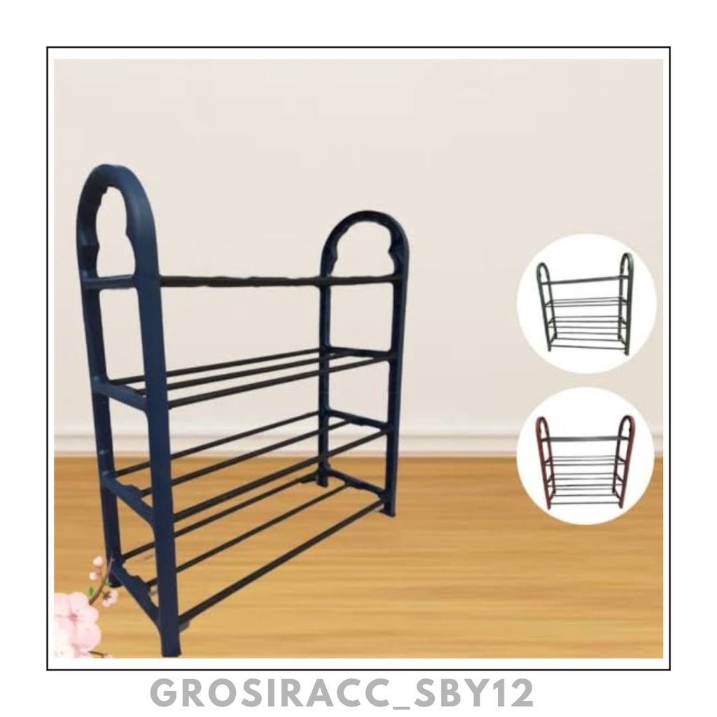 (PG) Rak Sepatu 4 Susun CH-104 / Tempat Sepatu 4 Susun Rak Sandal CH104