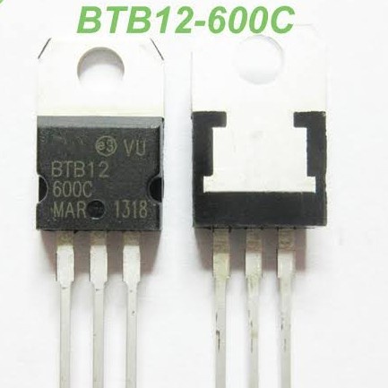 BTB12 600C BTB12600C BTB12-600C Triacs 12A 600V BTB 12 To-220 SCR