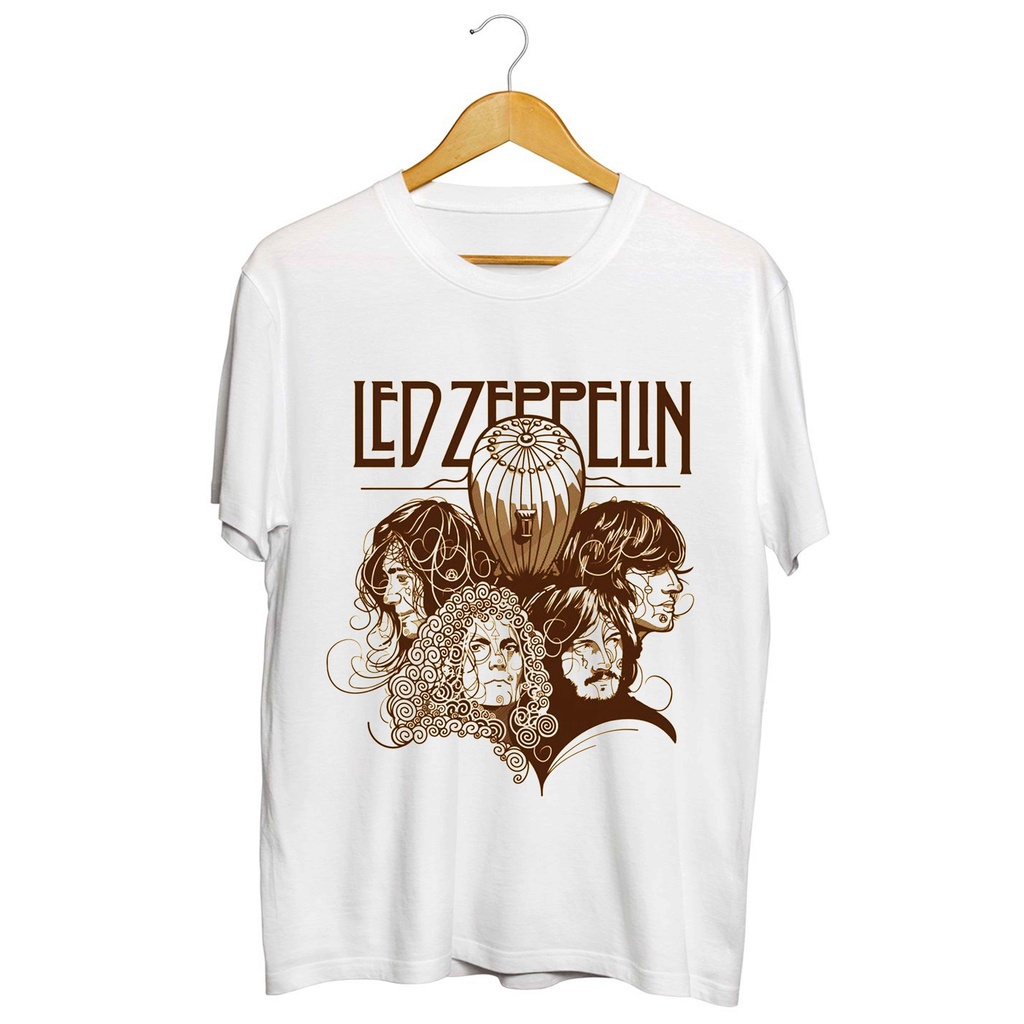 【COD】 NEW KAOS BAND H&M / KAOS LED ZEPPELIN / BAJU MUSIK ROCK METAL / MONO VERSION KAOS