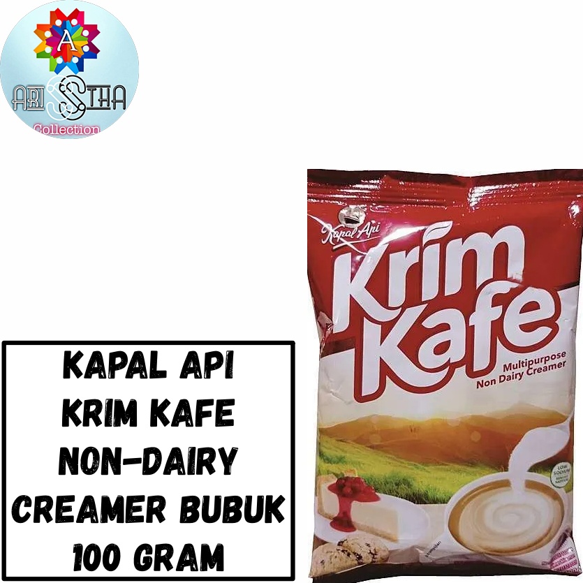 

Kapal Api Krim Kafe Non Dairy Creamer Bubuk Kemasan Sachet 100 Gram