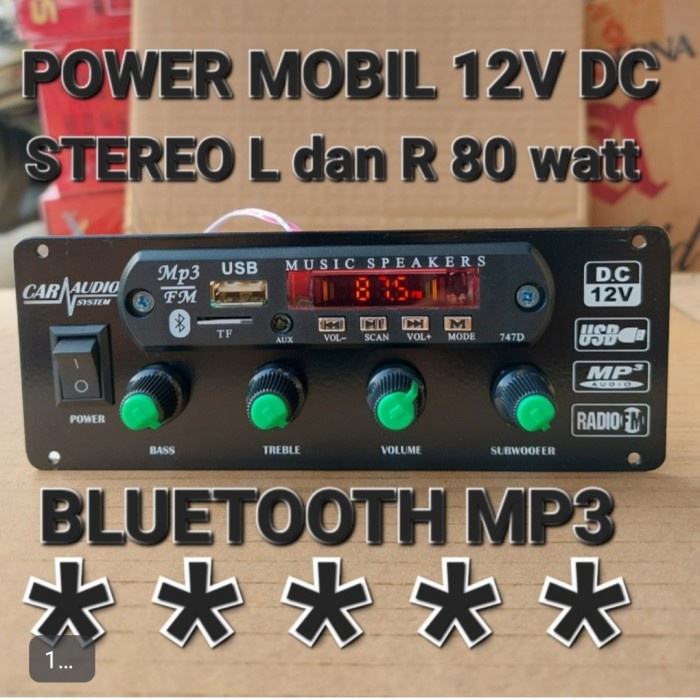 kit 12v mp3 ondong2 tukang roti ondong odong 2 12v 12 volt aki mobil