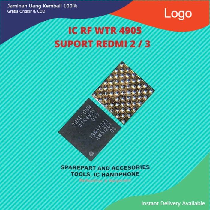 IC RF SINYAL WTR4905 OVV FOR XIAOMI REDMI 2 / 3 ORIGINAL