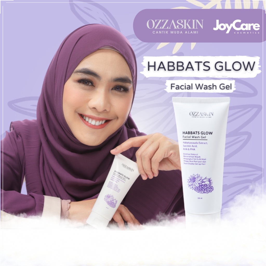 SABUN MUKA HABBATS GLOW FACIAL WASH OZZASKIN By Oki Setiana Dewi JOY JAKUT OZZASKIN OFICIAL / OZZASK