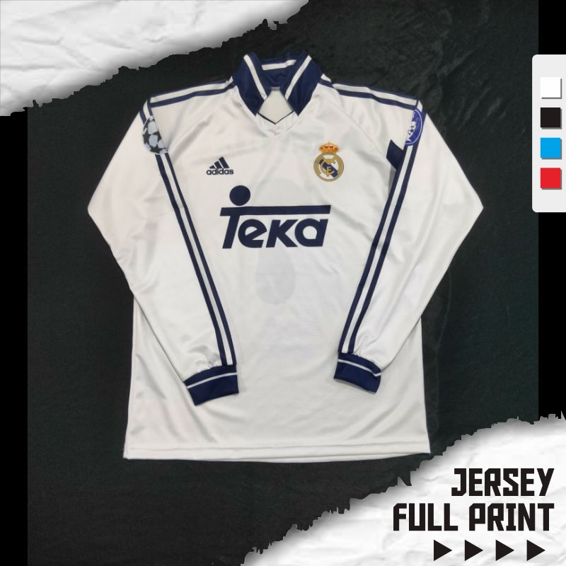 Jersey Real Madrid 2000 Full Printing Custom