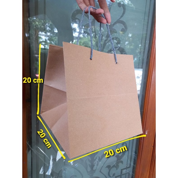 

NEEDS By NL Paperbag polos 20x20x20