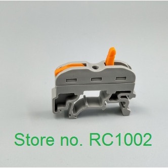 Konektor wago 1Pin Din rail Universal kabel listrik connector -OLL