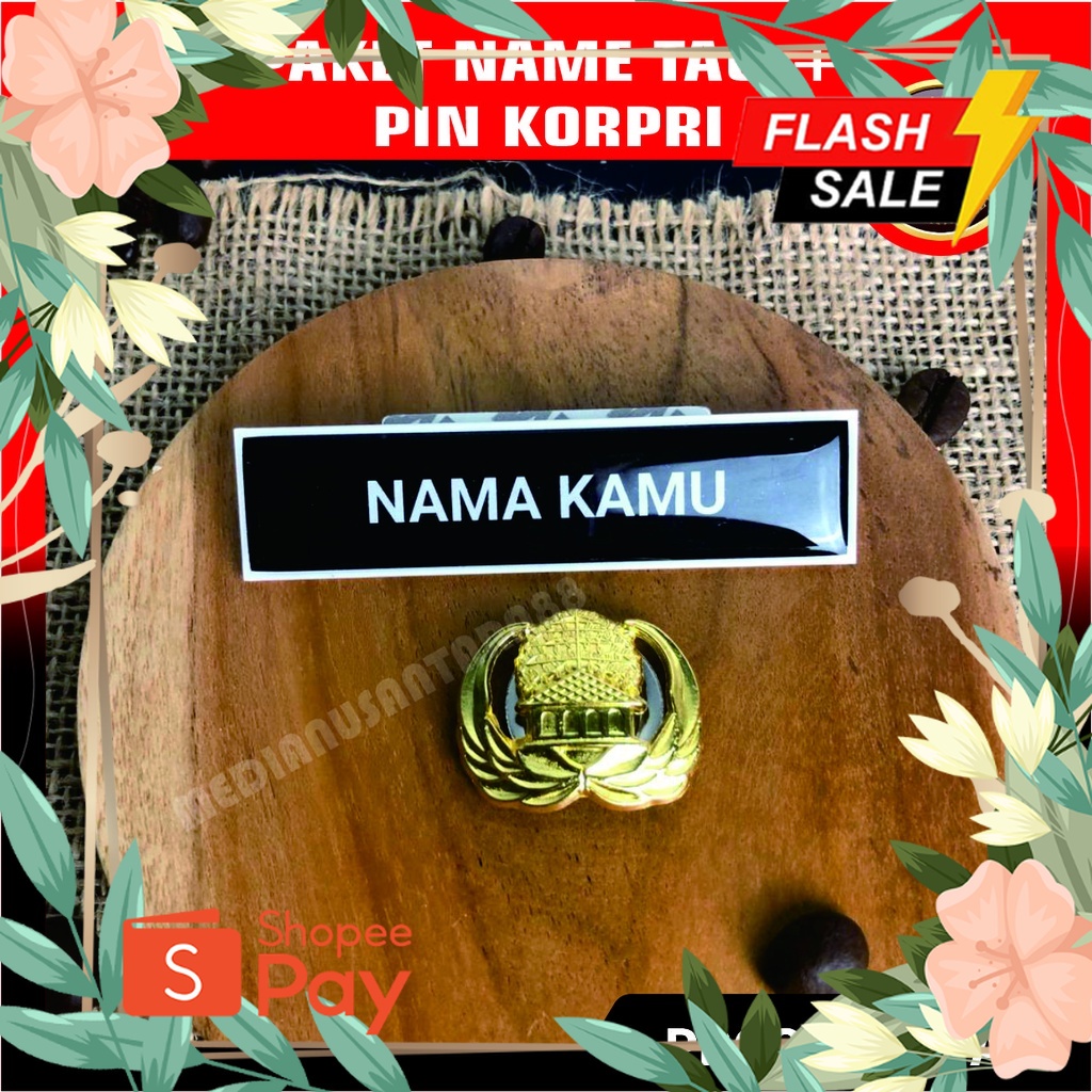 

SRAGAM HARI PAHLAWAN //Paket Name Tag dan Pin Korpri