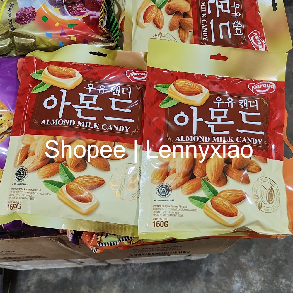 

Permen Susu Kacang Almon Almond Milk Candy Naraya