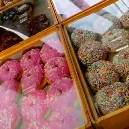 BOX DONAT KAYU | WADAH DONAT | KOTAK DONAT KAYU | TEMPAT DONAT TUTUP