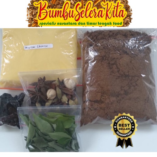 

Paket Bumbu Nasi Kabsah 35 gr Uk. 2 Liter Beras