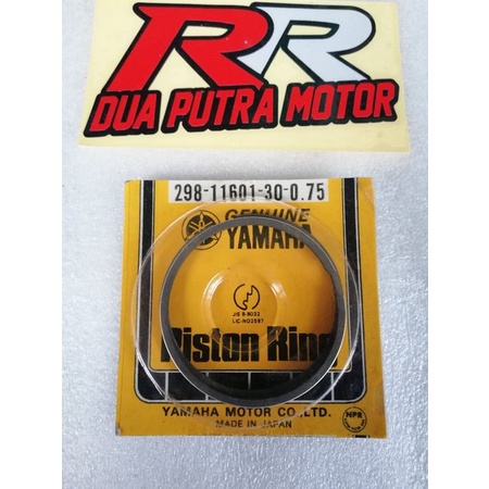 ring piston seher original ori yamaha v75 v80 v 75 80 os. os. os oz oversize size uk ov ukuran 75 os