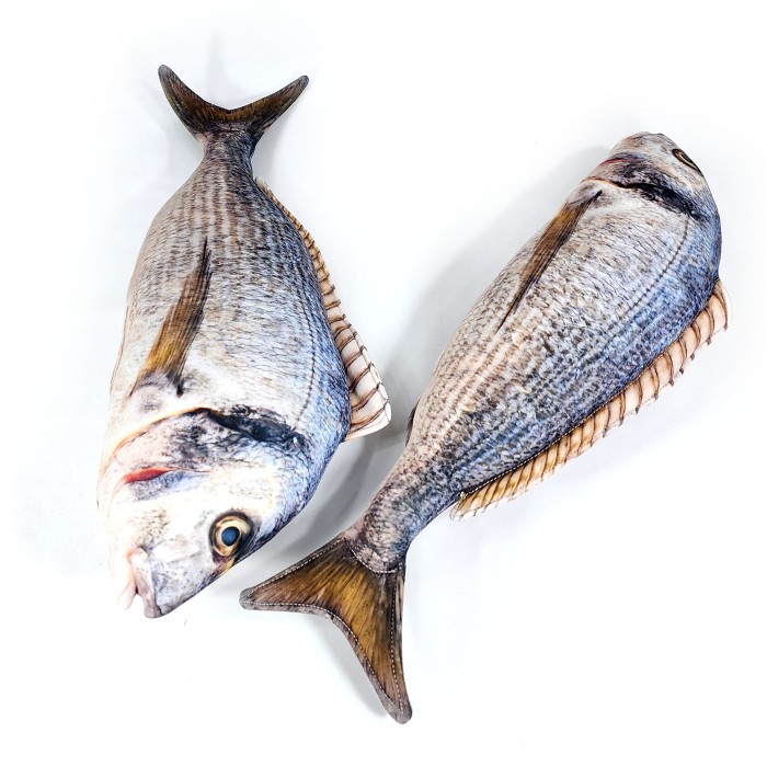 LUCU Boneka Ikan Segar mirip ikan beneran untuk prank