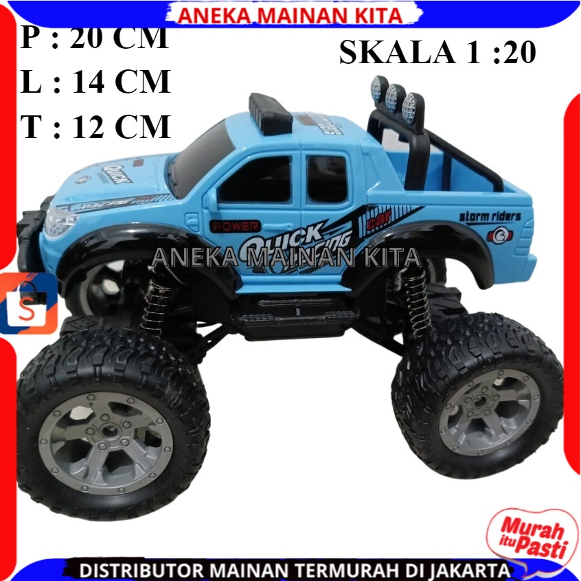 (BISA COD) PROMO Mobil Remote Kontrol RC Off Road Rock Crawler Rock Climbing