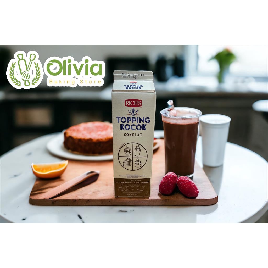 

Rich's Toping Kocok Cokelat 907 Gram