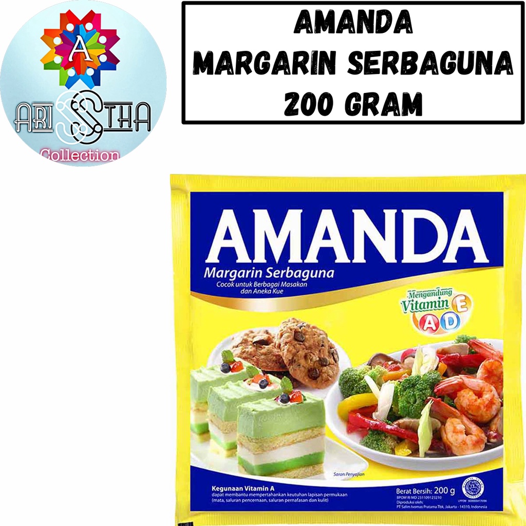 

Amanda Margarin Serbaguna 200 Gram