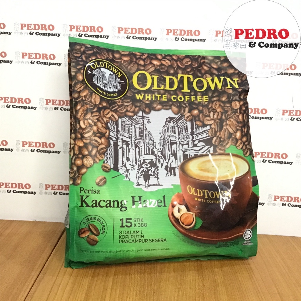 

COD old town white coffee hazelnut (35gr x 15 sachets) - oldtown kopi instant hazelnut import malaysia