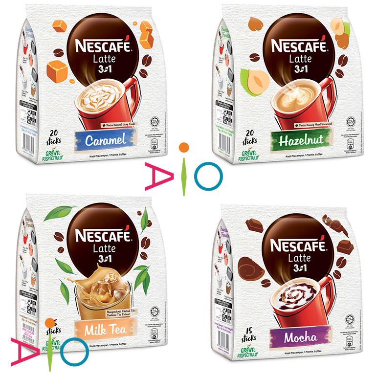 

COD TRENDING!! NESCAFE LATTE HAZELNUT / MOCHA / CARAMEL / MILKTEA TETAP TRENDING DI SHOPEE