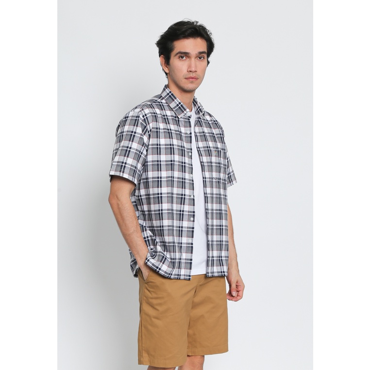 ARNOLD PALMER Kemeja Lengan Pendek Motif Kotak Pria - P-BHCE09-N1