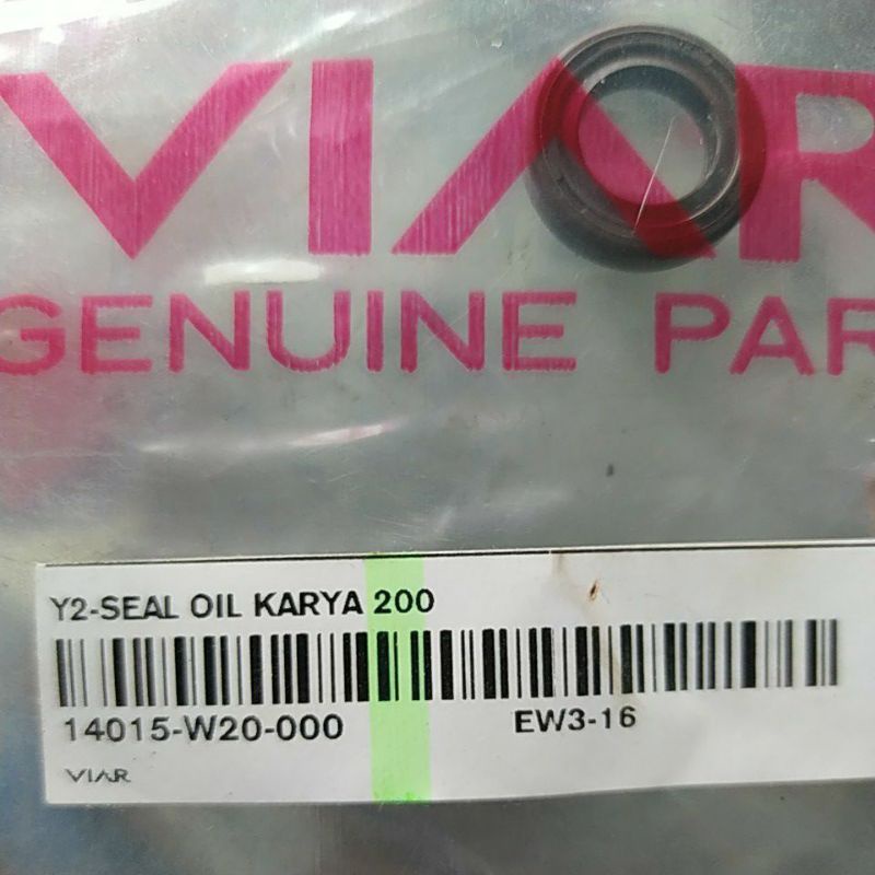seal oli as waterpump viar karya 150/200 motor roda tiga