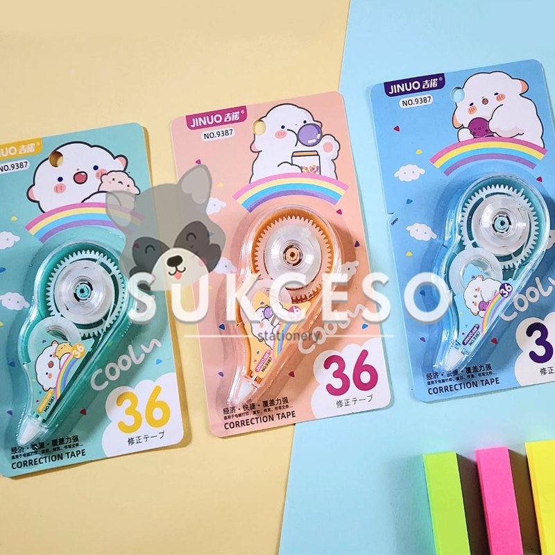 

Fancy Tip Ex Correction Tape Cool 9387 Tip x Kertas