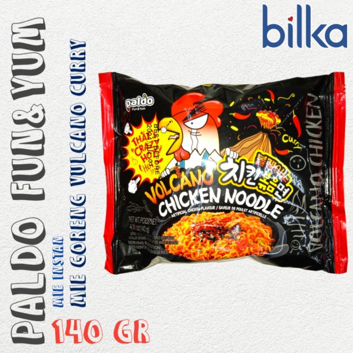 

PALDO Mie Instan Goreng Curry Volcano 140gr