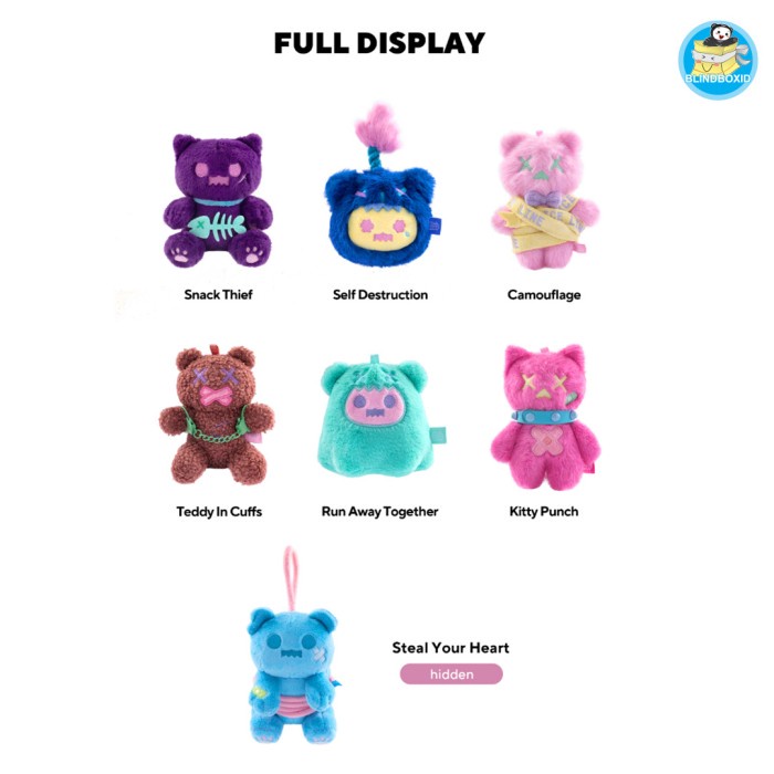 F.UN - ShinWoo Baddy Bear Town Plush Series Blindbox - 1pc