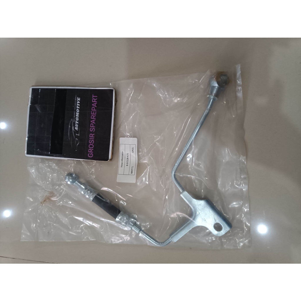 HOSE ALTERNATOR ISUZU NKR'71/SELANG DINAMO NKR'71 PART NO 8-97228-671