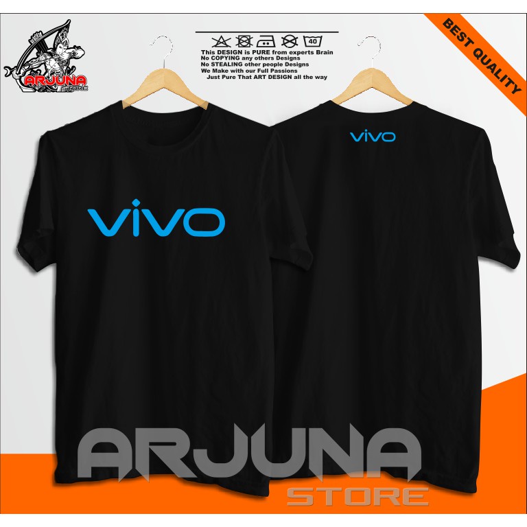 Kaos / Baju Gadget VIVO smartphone Logo Murah Terbaru