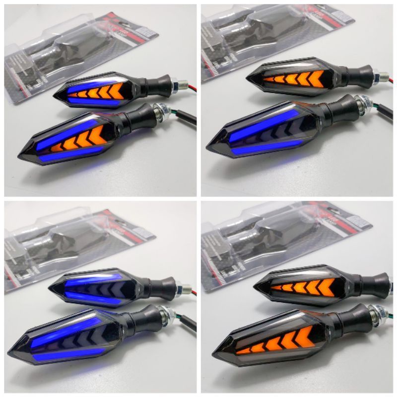 lampu sen runing lancip sen led runing variasi new model KING