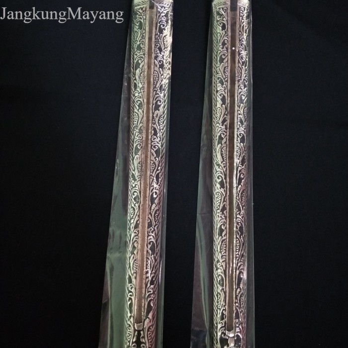 

Pendok blewah Jogja tebal 0,3mm lapis perak antik