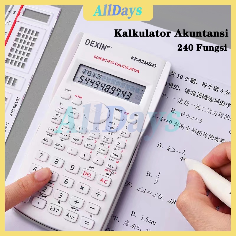 

Kalkulator Ilmiah 24 Fungsi Kalkulasi Calculator Ujian Sin Cos Tan Function Kalkulator Alat Hitung kalkulator akuntansi