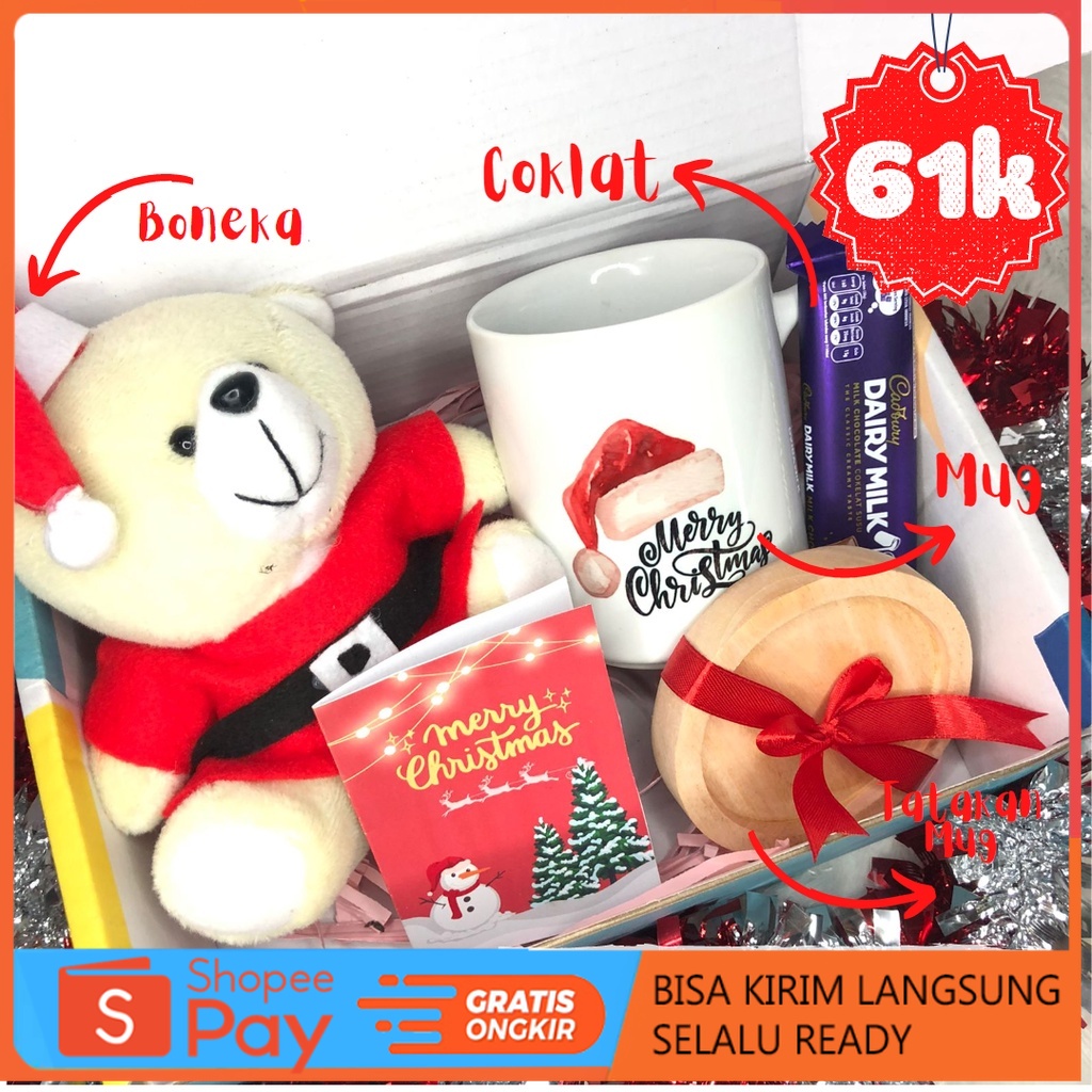 

Diskon Natal Hampers natal kado natal hadiah bingkisan special premium mewah terjangkau ready stock untuk teman sahabat saudara doi pacar orang tua camer Promo 12.12