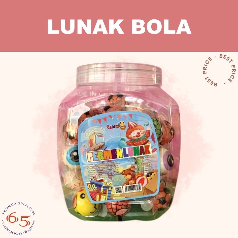 

Lunak Bola 50. marsmallow jelly. TOPLES