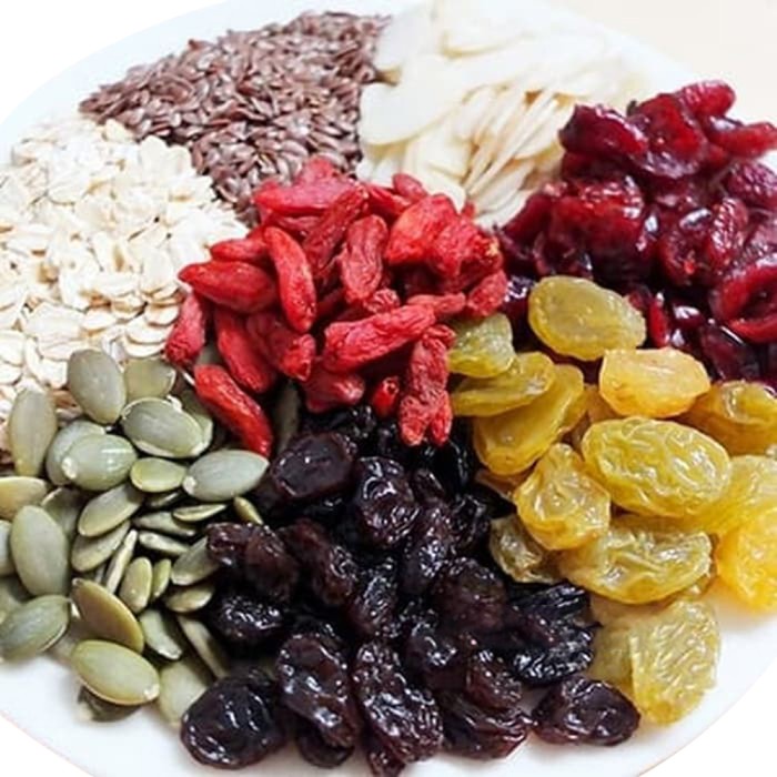 

BEST SELLER- Healthy Granola COMBI B-500gr(OAT,RAISIN,ALMOND,CRANBERRY, GOJIBERRY)