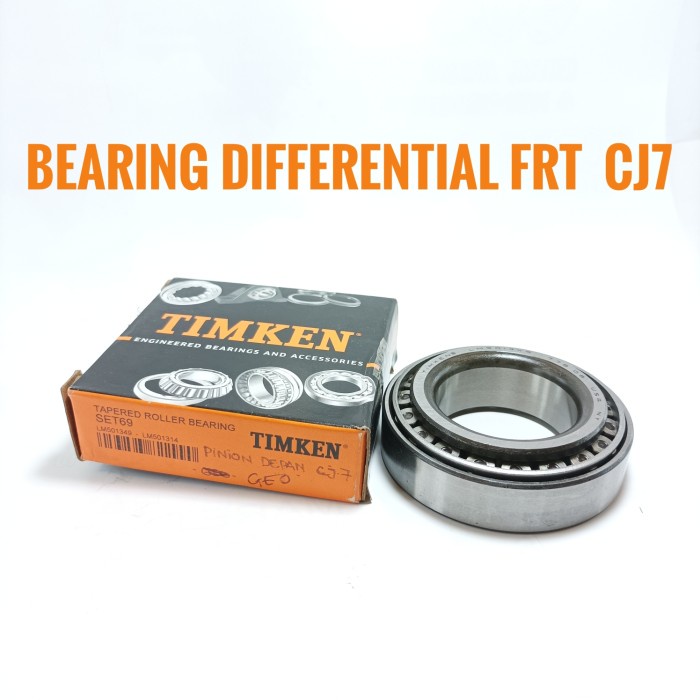 Bearing Differential Front CJ7 Lager Tengkorak Gardan Depan CJ7 Timken