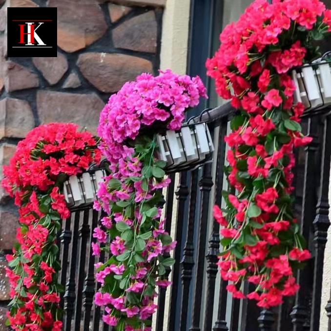 HK/ COD / Bunga Juntai Plastik Bunga Rambat Sintetis Tanaman Hias Gantung Osear Artificial / Bunga g