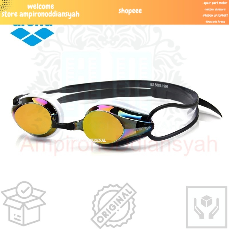 kacamata renang Arena Kacamata Renang Mirror AGG-280M WRBK Ori 100% arena kacamata renang arena aren