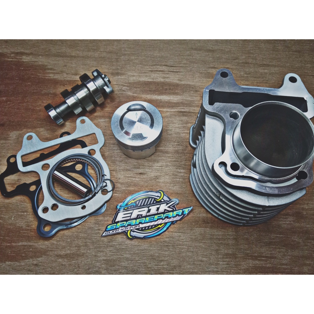 BLOK BORE UP BEAT SCOOPY FI F1 54,5 BLOK BORE UP RACING KZL SET NOKEN AS RACING