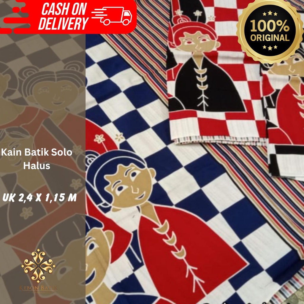 Kain Batik Katun Motif Kartun Bahan baju 231213003