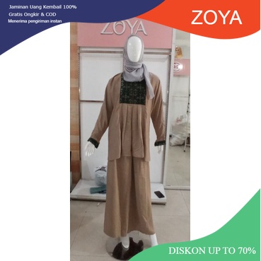 Setelan Titan tunik by ivan gunawan sisa ukuran XL fit to 112cm