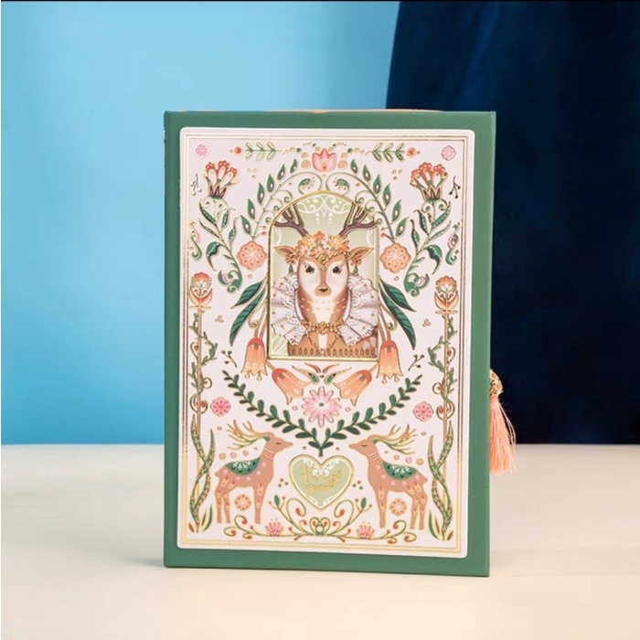 

Notebook Magic Forest / Diary Jurnal agenda Buku tulis / Planner - Hijau