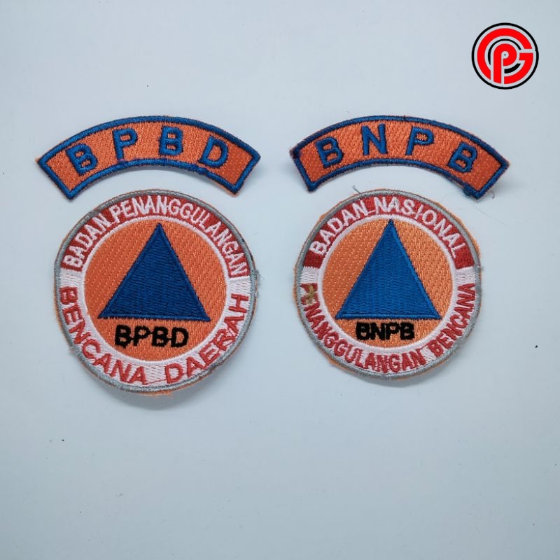 Best Seller Logo Bordir BNPB / logo BNPB / Bordir Logo BNPB / Bordir BNPB / Logo Bordir BPBD / Logo 